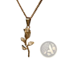 Angel Wing and Compass Pendant Rope Chain Necklaces