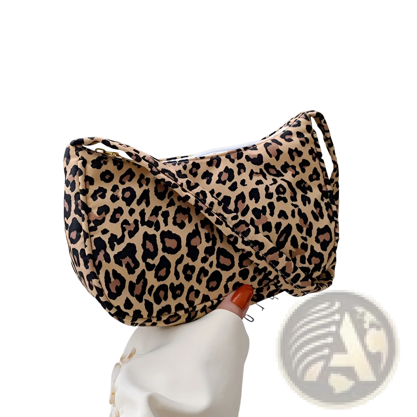 Animal Print Underarm Shoulder Bag for Women