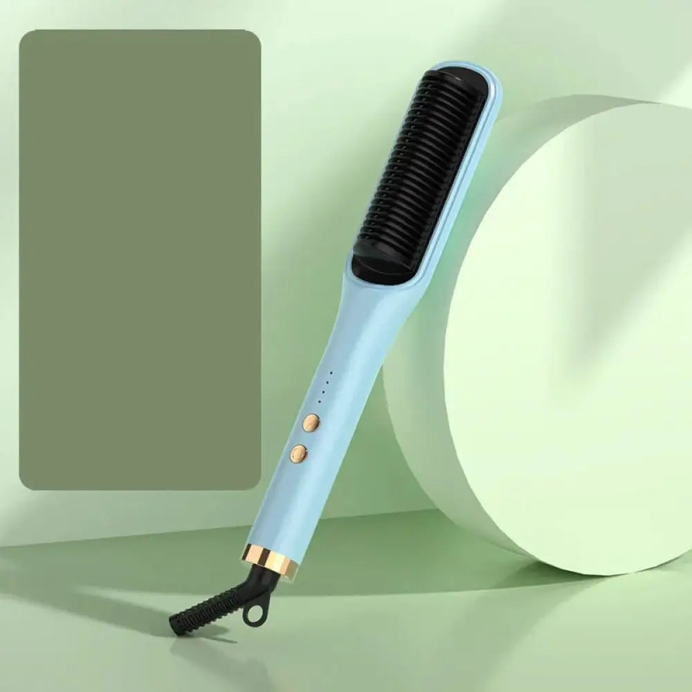 Anion Negative Ion Hair Straightener and Curler Comb