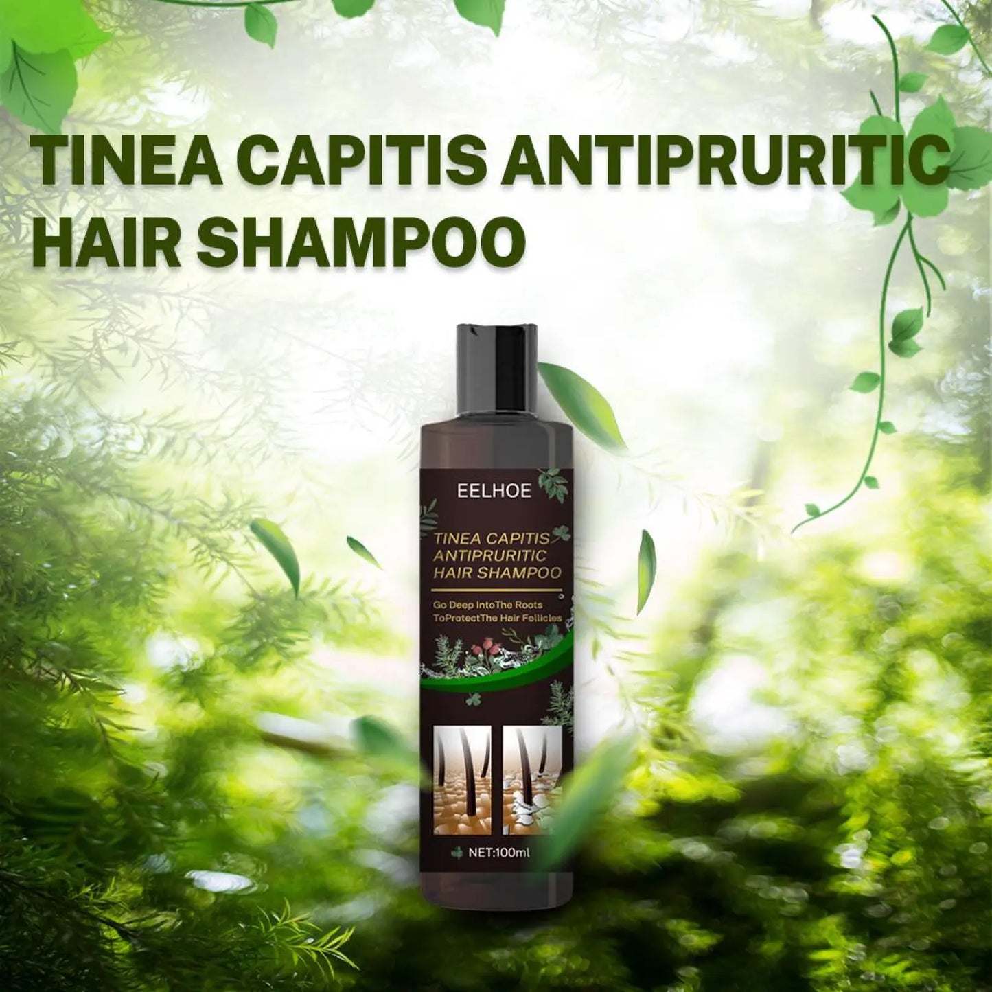 Anti-dandruff Shampoo for Itch Relief and Oil Control