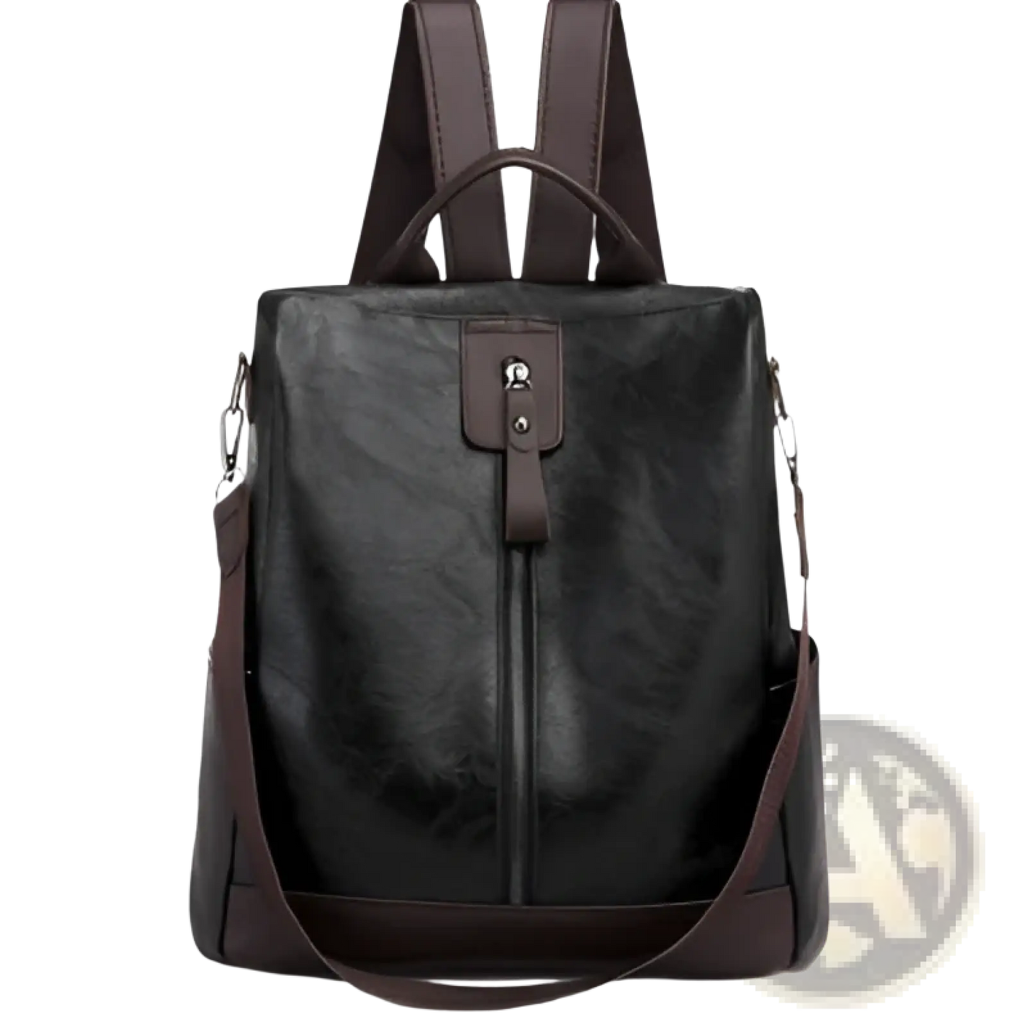 Anti-theft Leather Backpack Urban Travel Bag