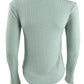 Karen Scott Women's Bateau-Neck Long-Sleeve Sweater Green Size Medium