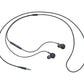 Samsung Earphones by AKG  For Galaxy S8 & S8 Plus W/Extra Ear Gels, Grey, Bulk