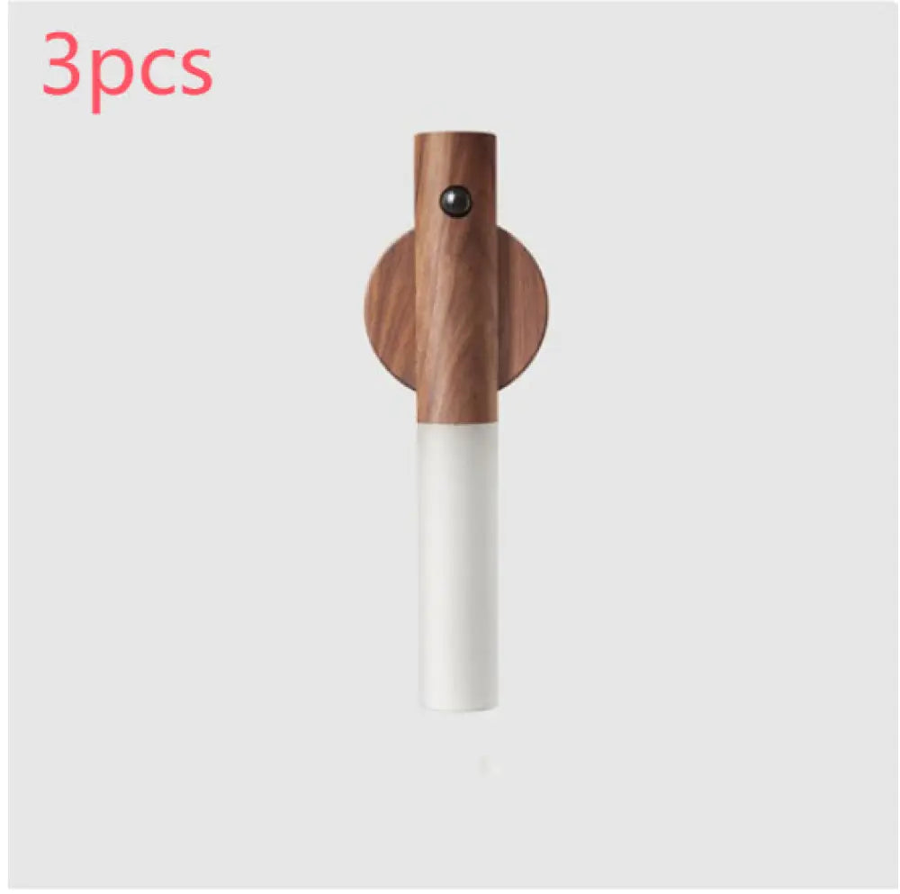 Magnetic Wooden Motion Sensor Led Night Light