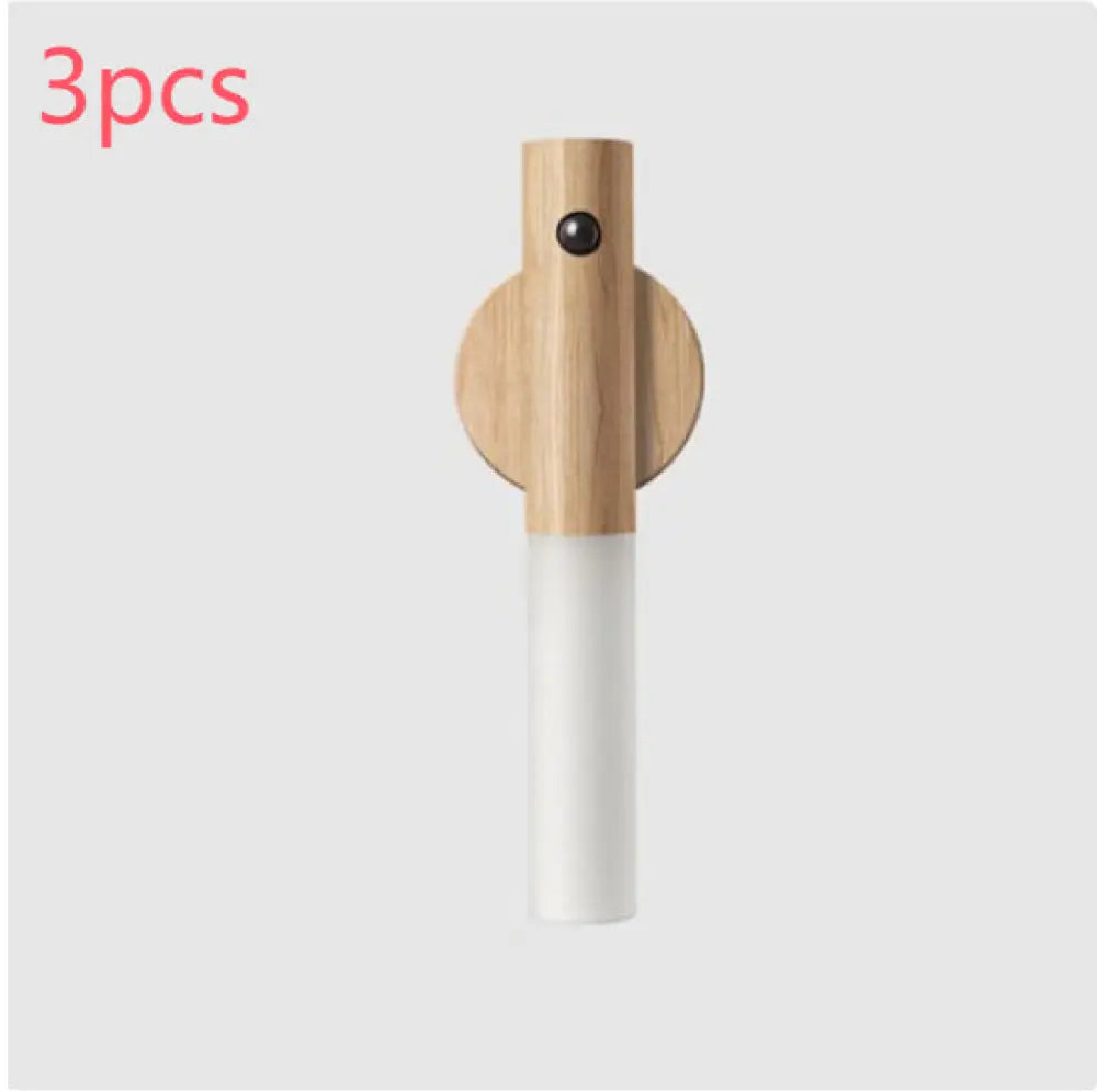Magnetic Wooden Motion Sensor Led Night Light