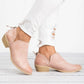 Retro Suede Low Block Heel Ankle Boots