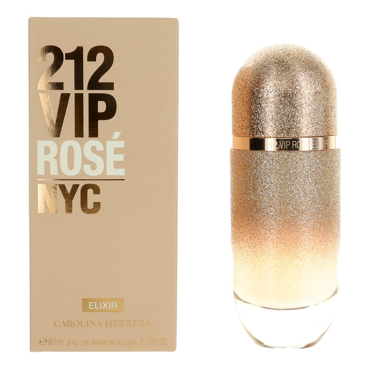 Carolina Herrera 212 VIP Rose Elixir Eau de Parfum Spray for Women 2.7 Oz