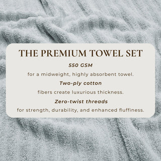 Luxury Cotton Towels - Karina Collection
