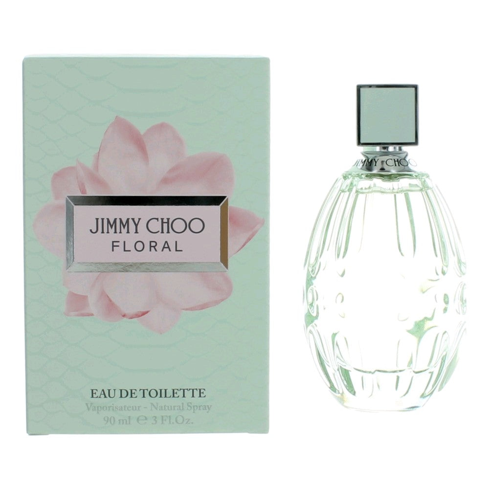 Jimmy Choo Floral Eau De Toilette Spray for Women 3 Oz