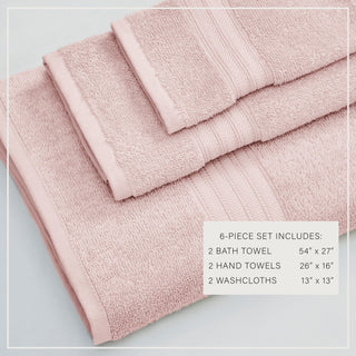 Cotton Terry Bath Towel Set - Cooper Collection
