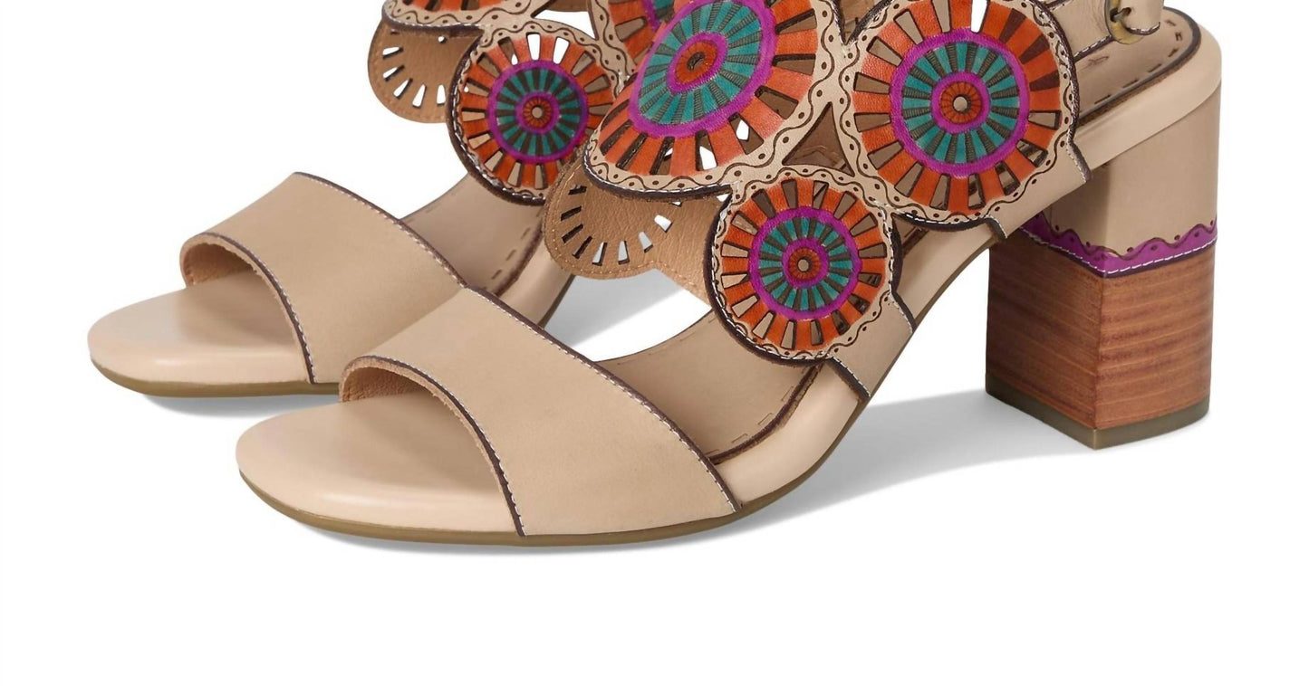 Spring Step Shoes - Women's Pinwheel Heeled Sandal