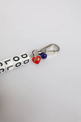 Dolce & Gabbana - Women's Brass Chain Dice Logo Embellished Charm Bracelet