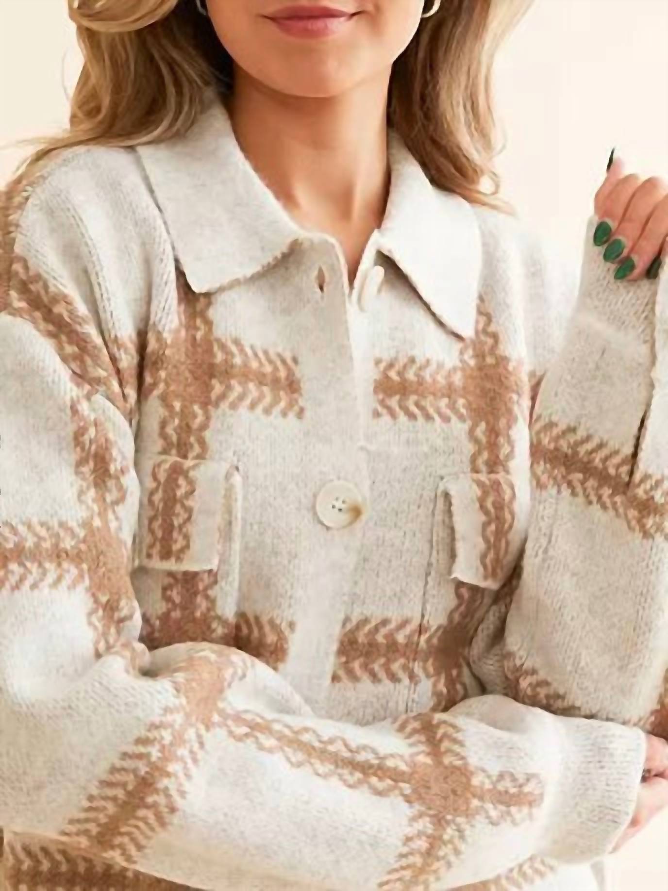 Z Supply - Tyler Plaid Sweater Jacket