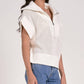 Elan - Half Zip Collared Sweater