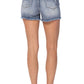 Judy Blue - BUTTON FLY CUTOFF SHORTS WITH DESTROYED HEM