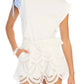 Allison New York - Ainsley Eyelet Belted Short