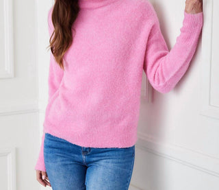 Karen Kane - Mock Neck Boucle Sweater