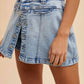 Anniewear - Katelyn Button Mini Skort