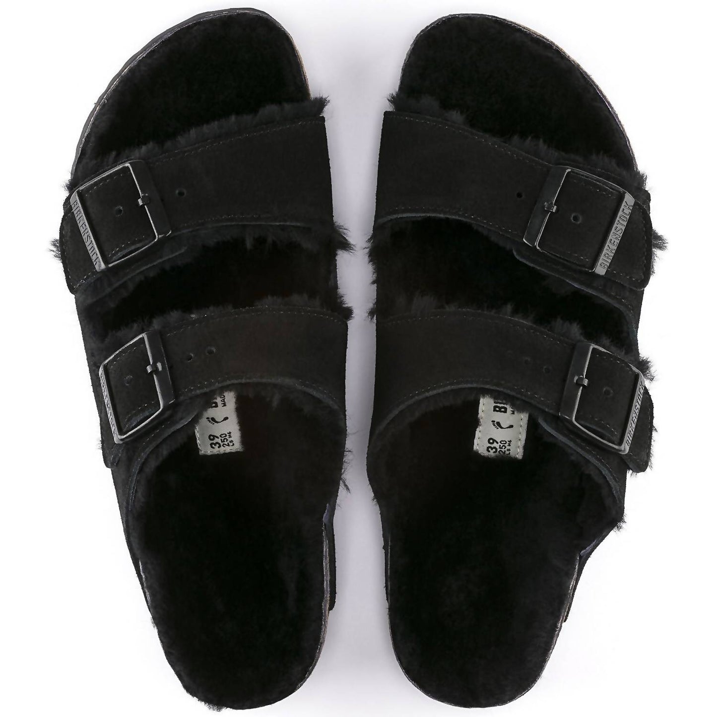 Birkenstock - Men's Arizona Shearling Suede Sandals