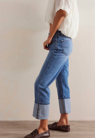 Free People - Slade Slim Selvedge Jeans