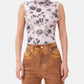 Ganni - Floral Printed Top