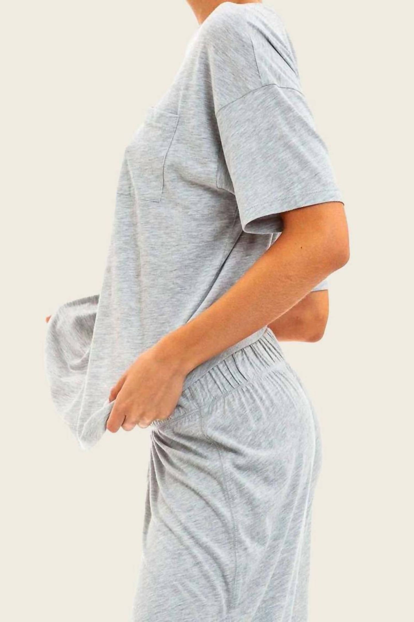 Eterne - Boyfriend Pocket T Shirt