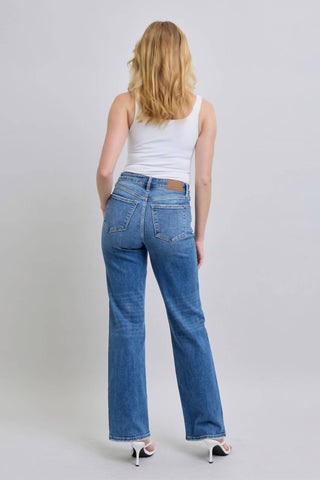 Judy Blue - High Waist V-front Straight Fit Jeans