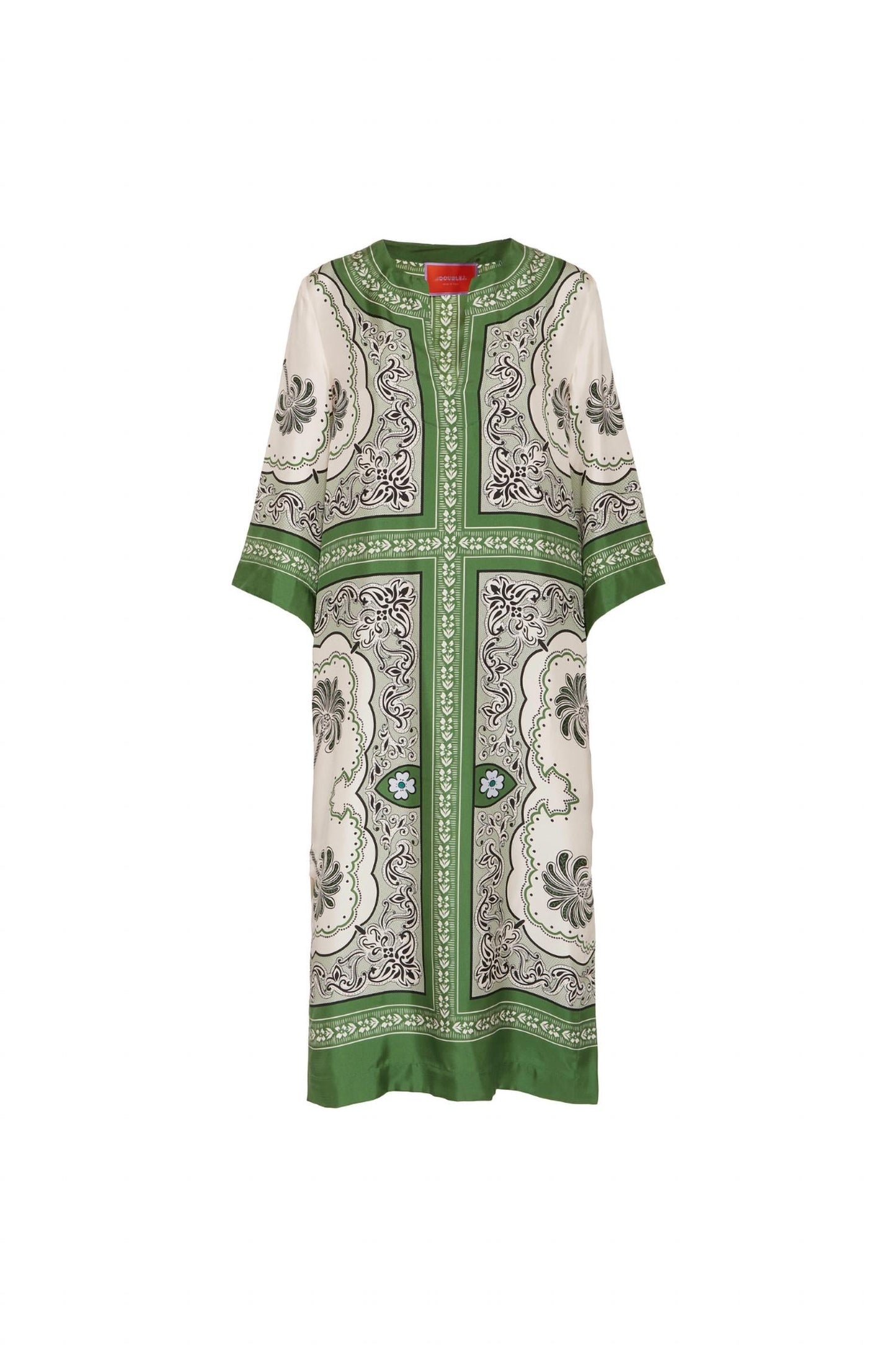 La Doublej - Floral Silk Caftan