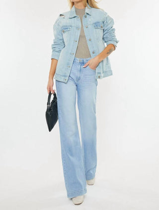 Kancan - Courtni Light Denim Bootcut Jeans