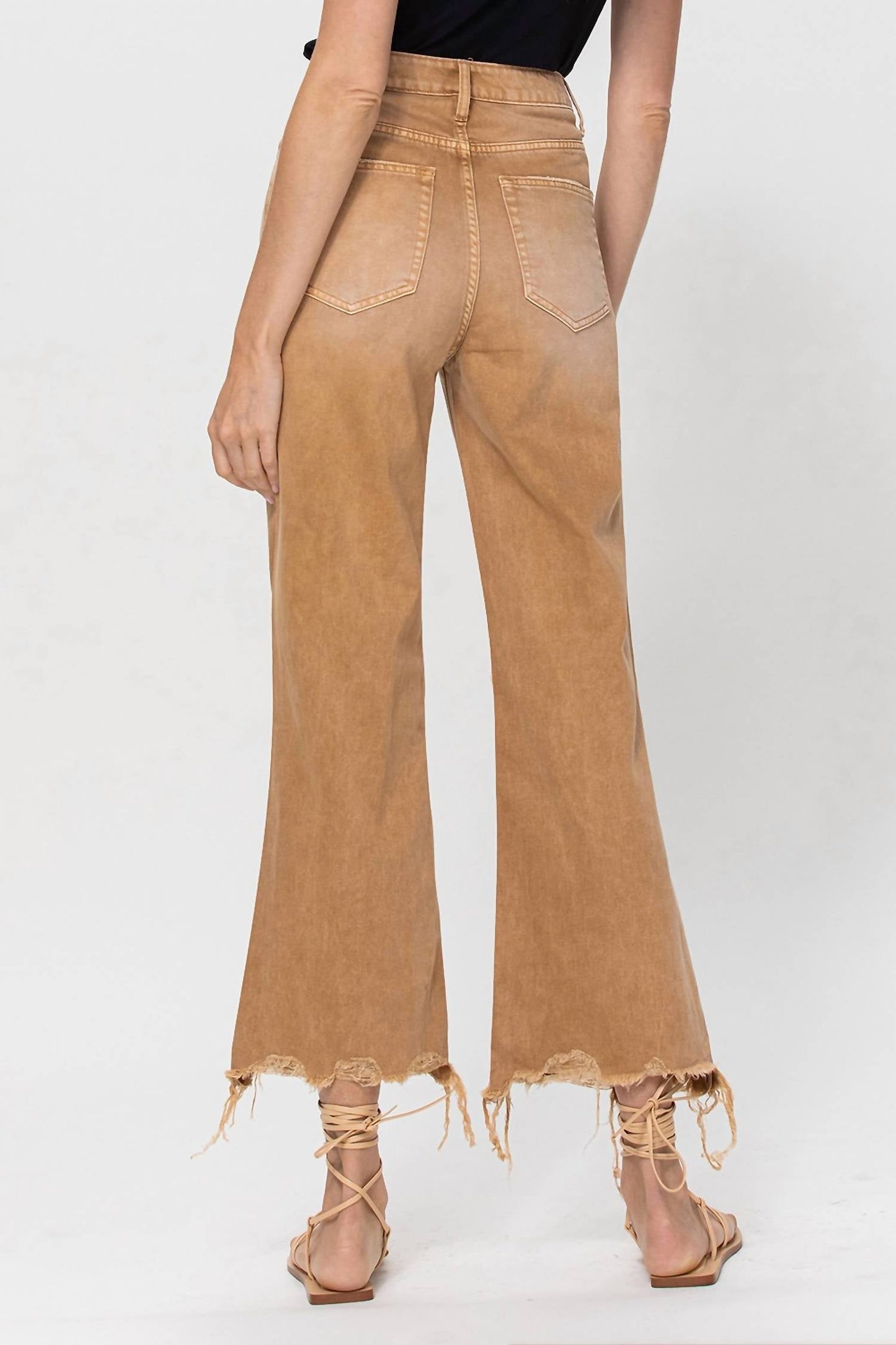 Vervet By Flying Monkey - 90's Vintage Crop Flare Jeans