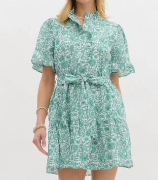 Entro - Sweet Finish Floral Print Dress