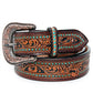 American Darling - Women's Beautifully Hand Tooled Genuine Belt