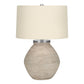 Lighting Table Lamp Concrete Resin Contemporary - Cream