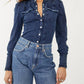 Free People - Going Somewhere Longsleeve Blouse