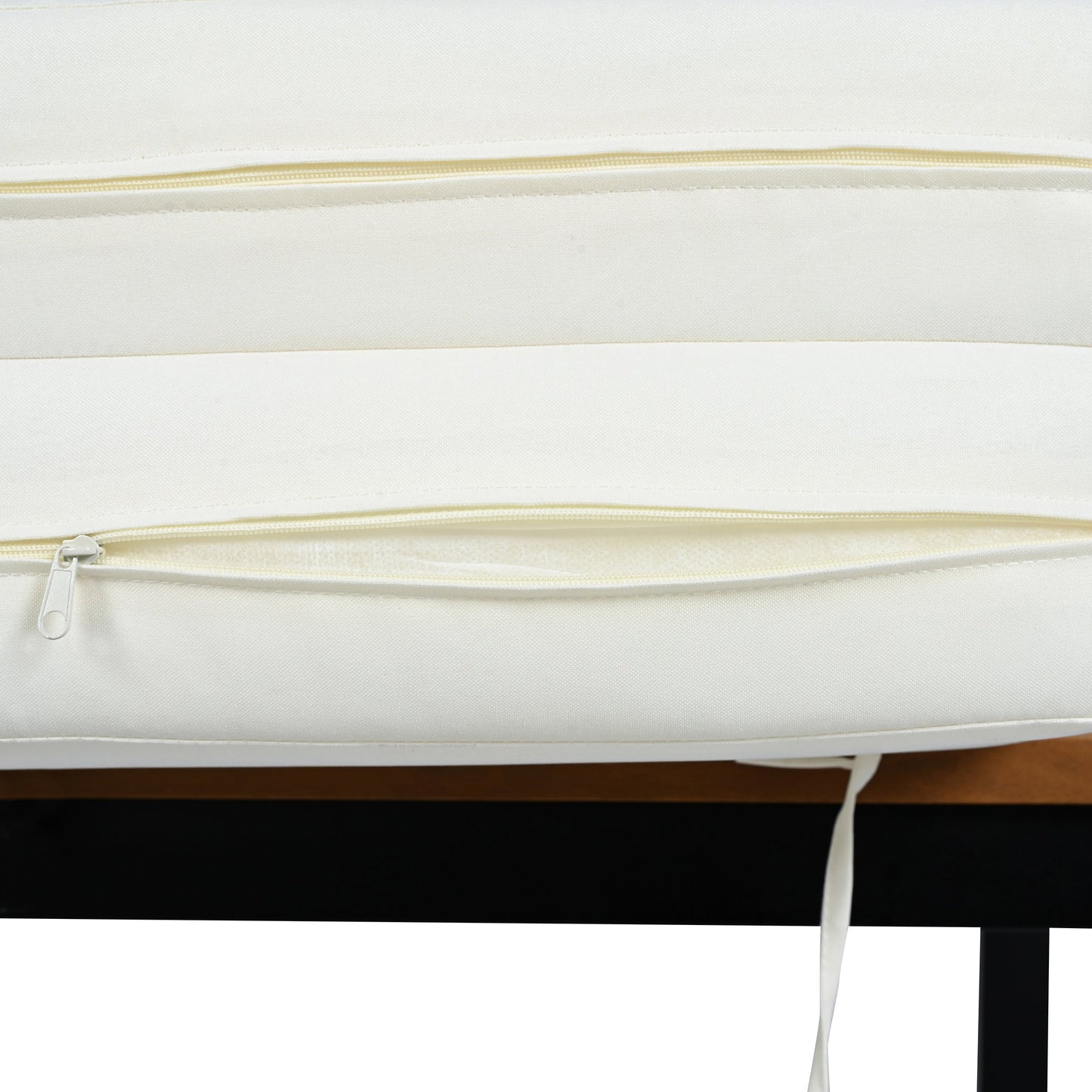 TREXM Outdoor Daybed with Adjustable Backrest