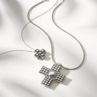 Brighton - Women's Pretty Tough Small Cross Necklace