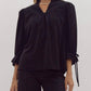 Entro - Scallop Hem Blouse