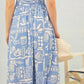 Blu Pepper - blue boho dress