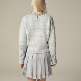 J.Crew - Embellished Pullover Sweater