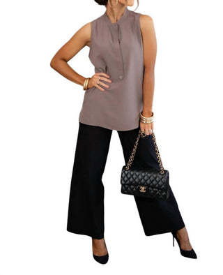 Spanx - Crepe Popover Blouse