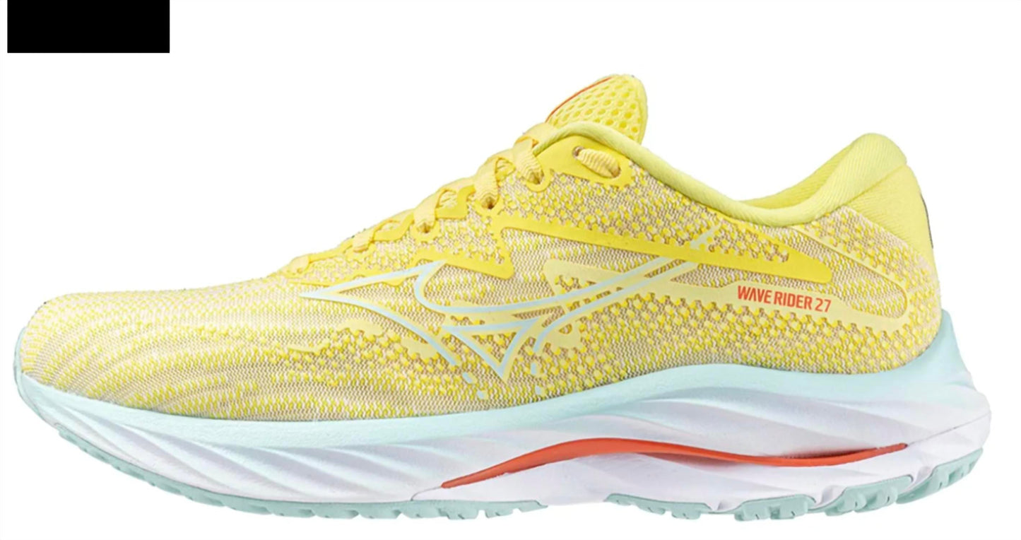 Mizuno - WOMEN'S WAVE RIDER 27 B/ MEDIUM WIDTH