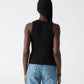 Michael Stars - Gina Ribbed Crop Tank Top