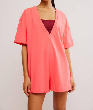 Free People - Hot Shot Tee Romper