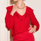 Fifteen Twenty - Rita Ruffle Blouse