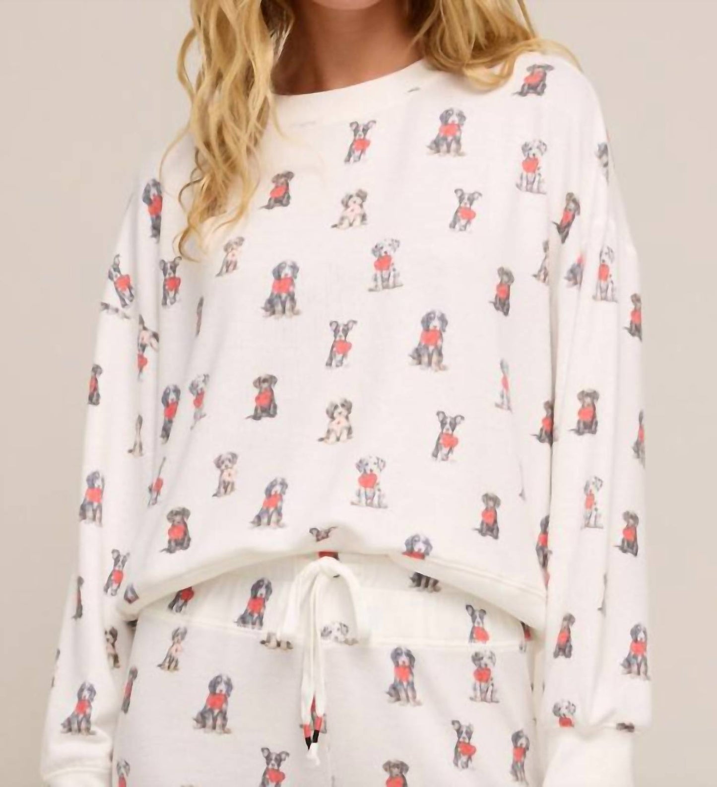 Z Supply - Elle Puppy Love Long Sleeve Tee