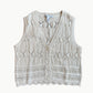 Autumn Cashmere - Mixed Stitch Vest