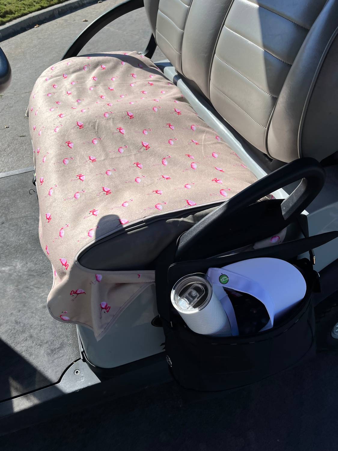 The Wristlet Bar - Golf Cart Seat Cover