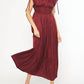Entro - Sleeveless Satin Maxi Dress