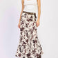 Emory Park - Cut Maxi Skirt With Belt