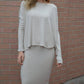 Beautiful People - Brushed Jersey Long Sleeve Crew Top